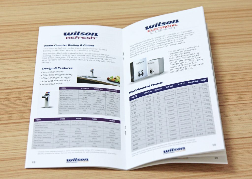 DL booklet H&C Printing